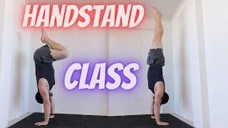 FREE Handstand CLASS (Follow Along) Tuck Jump, Straddle Jump, Pike Jump