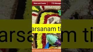 tirumala september 2024 Divya darsanam tickets full details ttd latest updates