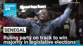 Senegal ruling party on track to win majority in legislative elections • FRANCE 24 English