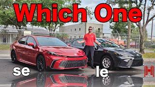 2025 Toyota Camry SE vs the Camry LE :All Specs &Test Drive