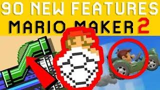 Super Mario Maker 2 ALL New Features YOU MISSED! Nintendo Direct Analysis