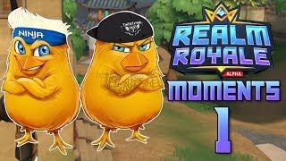 REALM ROYALE Funny Fails and WTF Moments 1