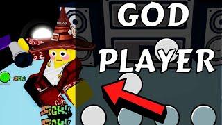 FIGHTING GOD PLAYER IN ROBLOX FUNKY FRIDAY