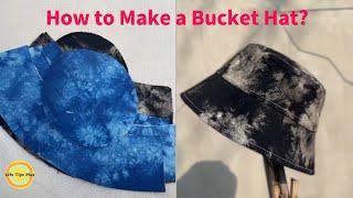 How to Make a Bucket Hat? Amazing Embroidery Stitches For Beginners /Guide to Sewing.