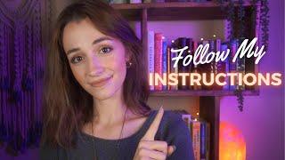 ASMR | Follow My Instructions For Sleep! 