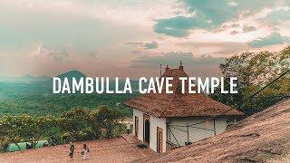 Dambulla Cave temple at sunset // Sri Lanka