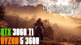 Horizon Zero Dawn | RTX 3060 ti | RYZEN 5 3600 | 1080p | Ultra Settings Test