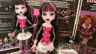 NEW MONSTER HIGH BOORIGINAL CREEPRODUCTION DRACULAURA DOLL REVIEW | + comparisons to 2010