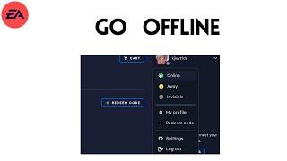 how to go offline in EA App on mac