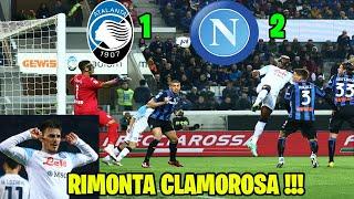 ATALANTA-NAPOLI 1-2 | GOL OSIMHEN ed ELMAS DECISIVI NAPOLI RIMONTA A BERGAMO