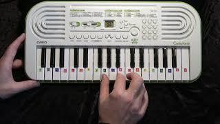 Casio SA-50 / SA-51 Mini Keyboard Sounds 100 Tones