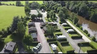 Visite virtuelle en drone. Camping du sans souci. Fresnay Sur Sarthe