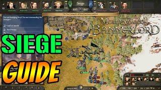 Bannerlord 2 - HOW to lay Siege like a PRO guide