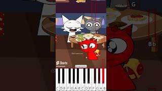 POV: Raddy and Garnold fixing Fun Bot || Incredibox Sprunki (@wantoons) - Octave Piano Tutorial