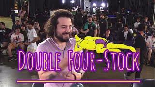 Mang0 Gets A Double Four Stock | Supernova 2024 SSBM