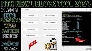 All Oppo Vivo Realme Xiaomi Mi Account Frp Unlock Tool 2024,Pattern Pin Unlock,New Unlock Tool 2024