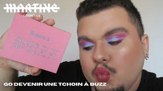 JE TESTE LA PALETTE TCHOIN A BUZZ DE MARTINE COSMETICS (am i maeva ghennam yet ?) / MickAmrl