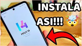 Cómo instalar MIUI 14 versión GLOBAL!