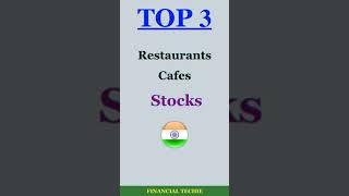 Top 3 Restaurants Stocks | Financial Techie #shorts