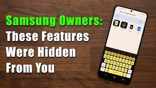 5 GREAT Hidden Features Every Samsung Galaxy Owner Should Know (S21, Note 20, S20, A71, A51, etc)