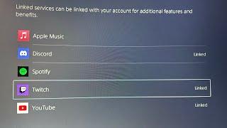 Twitch link error on PS5 (something went wrong E2-82104025)