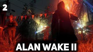 Сага Андерсон ночью в проклятом лесу совсем одна  Alan Wake 2 [PC 2023] #2