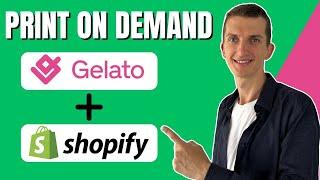 How To Use Gelato With Shopify - Gelato Shopify Integration Print On Demand Dropshipping