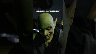 INSANE GOBLIN loves to EAT PEOPLE ️ RUN!!! ️ #horrorshort #satire #snickers #horrorclips #skit