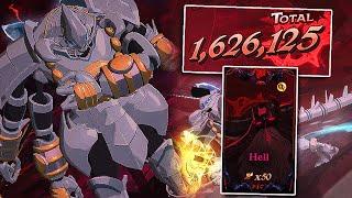 OVERLORD COLLAB COCYTUS GOD TIER BROKEN ON DEMON KING GAME MODE HELL DIFFICULTY?! [7DS: Grand Cross]