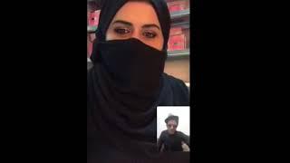 Saudi Arabian Girl open taking Imo Live Video 2018