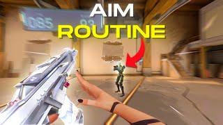 How I Mastered my Aim! (AIM ROUTINE + SETTINGS)