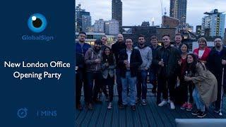 The GlobalSign UK Teams celebrate our London Office Opening