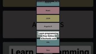 w3schools.com learn programming free  online