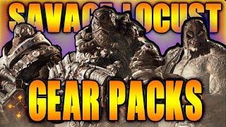 Gears 4 - NEW Savage Locust Gear Packs