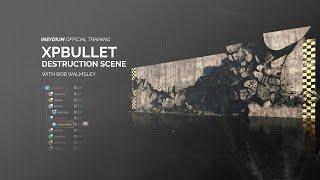 X-Particles - xpBullet Tutorial - Destruction Scene