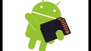 Install android game data directly to SD card