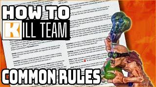 How To Kill Team | Common Rules