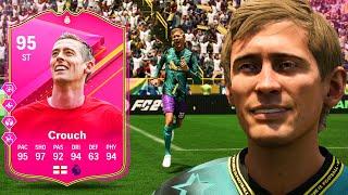 95 FUTTIES Hero SBC Crouch is actually INSANE!  FC 24 Player Review