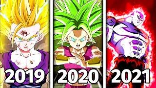 All English Active Skills 2019 - 2021 (DBZ Dokkan Battle)