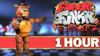 ETERNAL PLAYDATE - FNF 1 HOUR Songs (VS Five Nights at Freddy's 2 Toy Chica Foxy Bonnie FNAF 2)