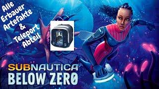 Subnautica Below Zero - Alle Erbauer Artefakte | Teleportabteil