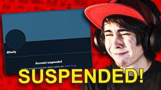 Leafy Just Got Suspended On Twitter...