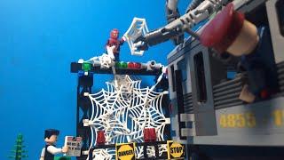 LEGO Spider mans train rescue set