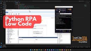Python RPA Low Code com a Jornada RPA Studio