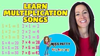 Learn Multiplication Songs for Children |Times Tables Multiply Numbers 1-12 for Kids by Patty Shukla