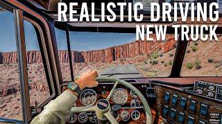 BEAMNG Drive, New Update, New Truck Realistic Driving, T300RS + H-Shifter, Wheel Camera, 4K HQ