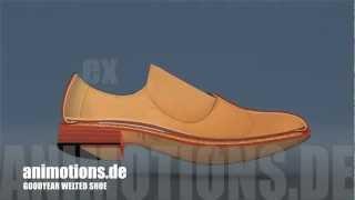 Charles Goodyear Goodyear-Welt-Patet 1869 (3 D Animation)