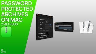 How To Create Password Protected Archives On Mac｜2 Methods