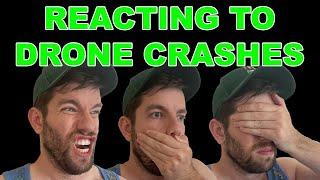 DRONE GEEK REACTS: DRONE CRASH COMPILATIONS