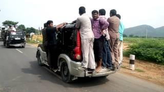 YS JAGAN ANNA CONVOY GUNTUR (dist)